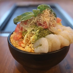 小海老とフレッシュトマトのジェノバクリームMONJA