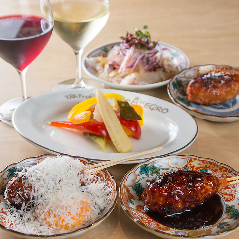 【中崎町駅徒歩2分】自然派ワインと絶品アテをご用意！カジュアルに楽しむイタリアン