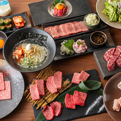 清炭のコース写真