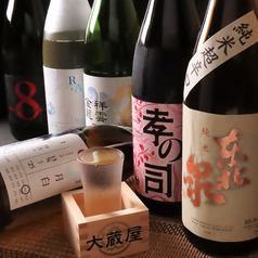 【日本酒との最高のマリアージュをご提案】