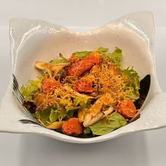 木の子と明太子のサラダ