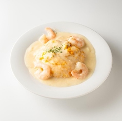 海老クリームスープオムライス