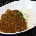 料理メニュー写真 明治館キーマカレー　ミニサラダ付き