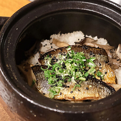 秋刀魚と平茸のごはん ティエッラ
