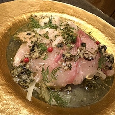 寒ブリのカルパッチョ
