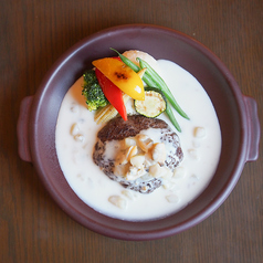 ステークアッシェ　クラムチャウダー