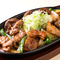 ホルモン焼き鉄板