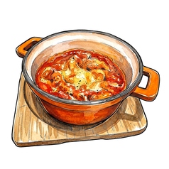 トリッパのオーブン煮込み