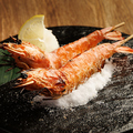 料理メニュー写真&nbsp;天使の海老　串焼き1本