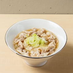 豚バラ生姜うどん(温)