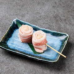 【野菜巻き串】うずら、エリンギ、長芋