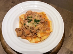 大きめお肉の牛ラグー パッパルデッレ