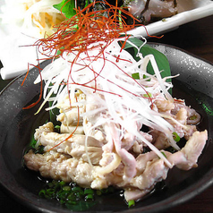 鶏の皮ポン酢