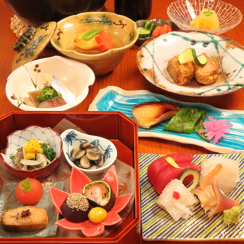 四季に合わせた厳選道産食材で特別なひとときを。