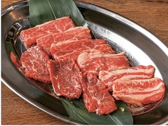 牛焼肉三種盛り合わせ