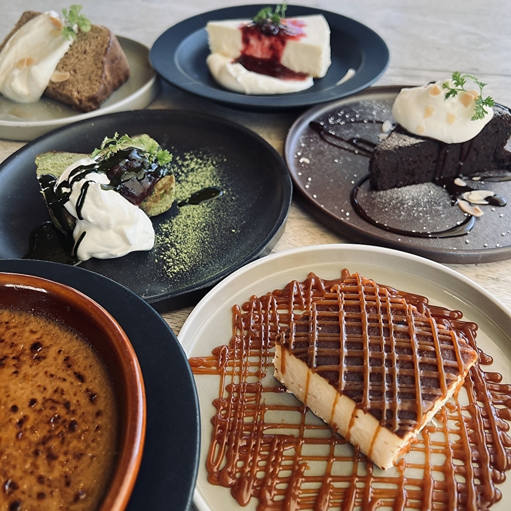 自慢の手作りケーキでお出迎え♪