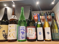 仕入れは年間約1000銘柄◎店主厳選の日本酒