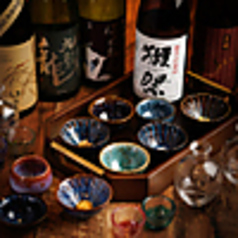 こだわりの日本酒多数!!