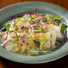 朝締め勘八カルパッチョ