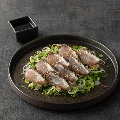 鰆のタタキ 出汁ぽん酢