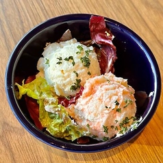 Assorted Two Types of Potato Salad ポテサラ2種盛り合わせ