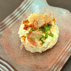 お好み焼き風ポテトサラダ