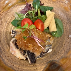 寒サワラの炙りおろしポン酢