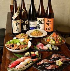 旬の魚に合う日本酒、ワイン揃ってます！