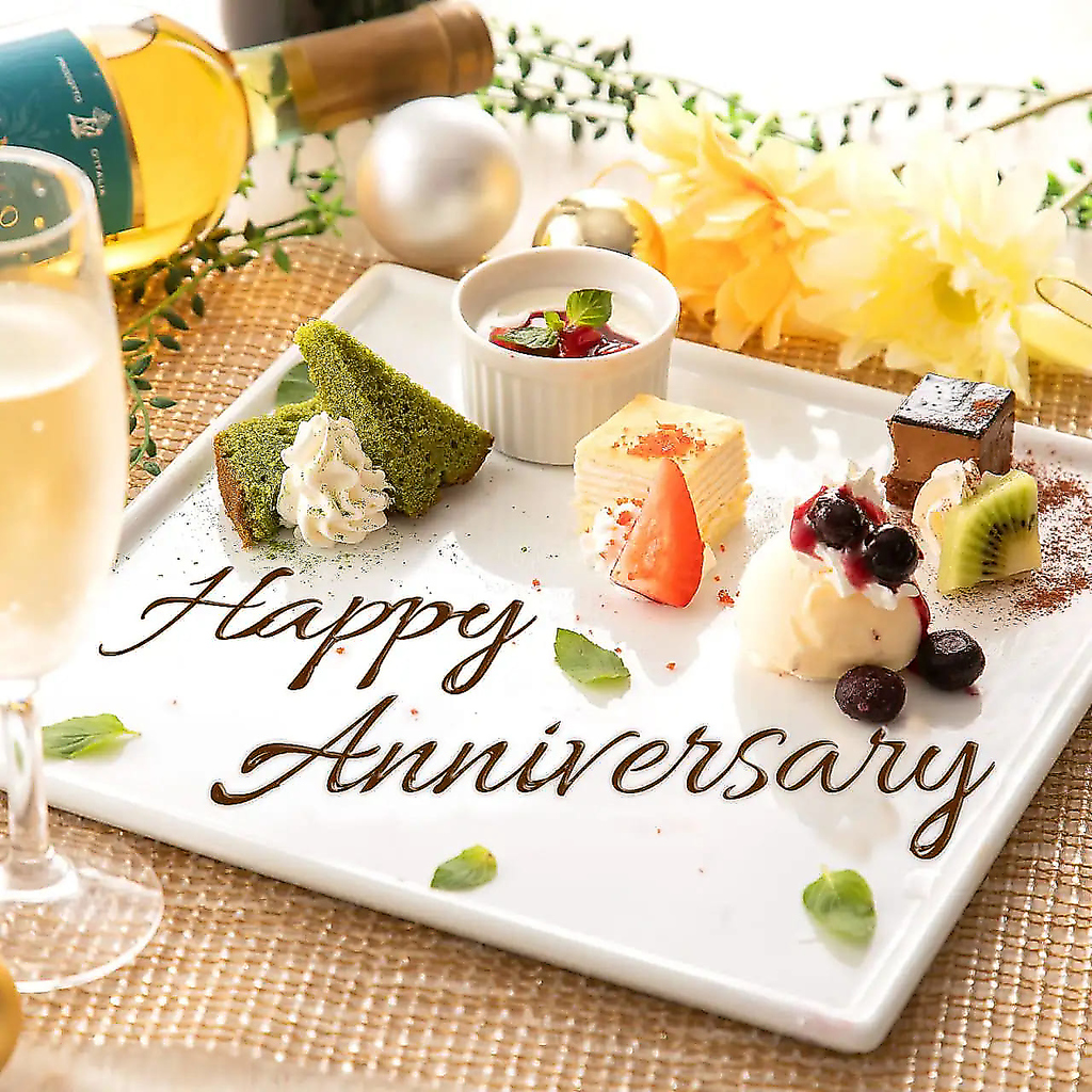 【思い出作りに…♪】大切な方の誕生日・パートナーとの記念日にサプライズ演出でお祝いも出来ます☆