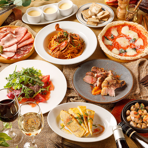 大人気のタパスメニューは500円～◎満足ゆくまでお楽しみください♪