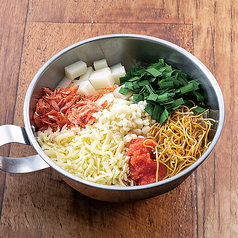 鶏白湯もんじゃ デラックス