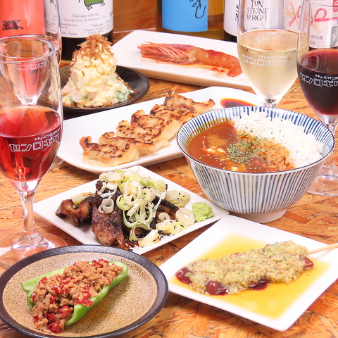 ナチュラルワインと焼きとんと音楽が楽しめるDJ居酒屋
