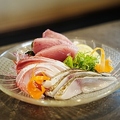 料理メニュー写真&nbsp;本日のお刺身３点盛り合わせ