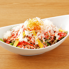 カニカマたっぷりシーザーサラダ(フル)