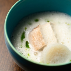 豆腐・白滝・蒟蒻 （大根のポタージュ）