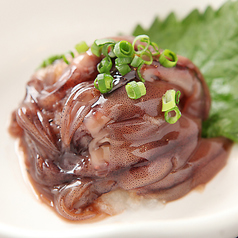 うなぎの肝の旨煮 / ホタルイカ沖漬け