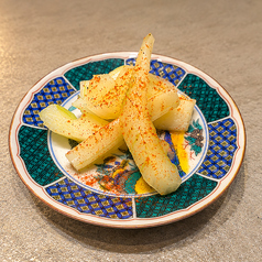 セロリの漬物 