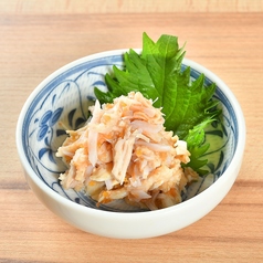 梅水晶ささみ/いか野沢菜和え