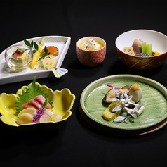 お酒に合う会席 旬彩会席(食事物・水物は付いていません)