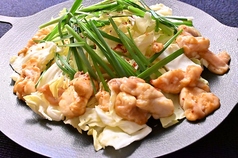 牛生もつ焼き　大鍋