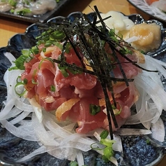 地鶏のネギまみれたたき