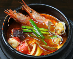 海鮮チゲスープ
