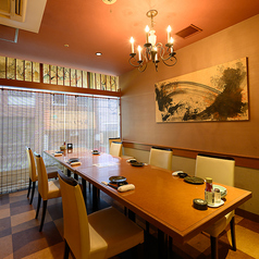 5名様から最大10名様☆ガラス張りの窓だから、広島の夜の街を眺めながらご宴会！☆