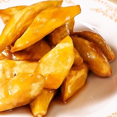 さつまいもの飴炊き