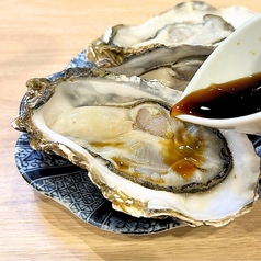 殻付き生牡蠣ポン酢(1個)