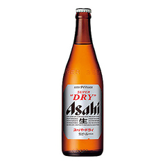 アサヒ スーパードライ(ビンビール) 500ml