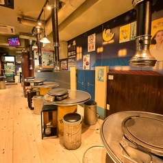 ご家族やご友人との普段のお食事利用にもピッタリなテーブル席。