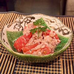 トマトとツナの濃くうまサラダ
