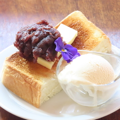 あんバタートースト 