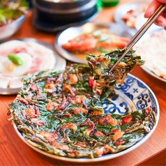 韓国食堂　チヂミのはじめのおすすめ料理1